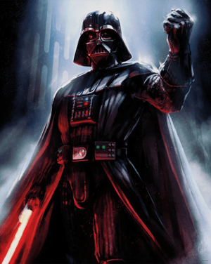 Evil Lord Star Wars Art Print Image