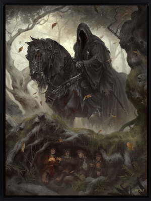 The Lord of the Rings: The Black Rider The Lord of the Rings Art Print Image