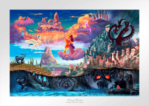 Hercules Disney Art Print Image