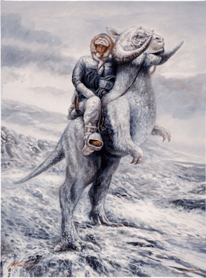 The Smuggler Star Wars Art Print Image