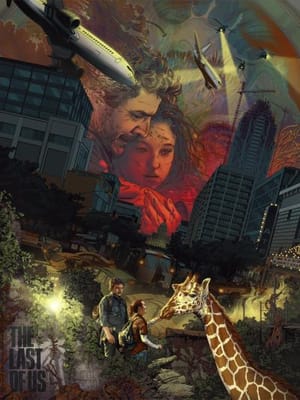 The Last of Us: It's Okay Baby Girl, I Got You (Variant) The Last of Us Art Print Image