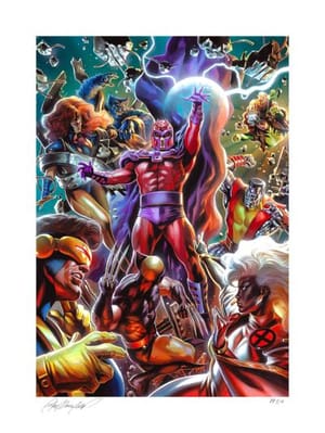 Magneto: Master of Magnetism Marvel Art Print Image