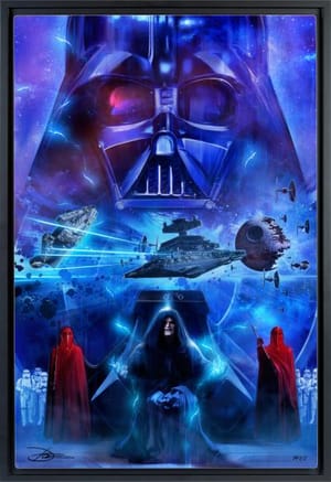 Star Wars™: Dark Forces of the Galactic Empire Star Wars Art Print Image