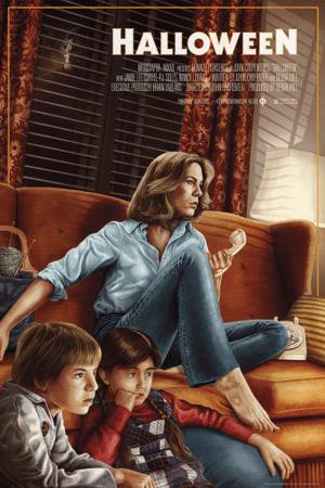 Halloween By Adam Stothard (Pearlescent) Halloween Movie Poster Image