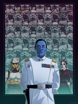 Thrawn's Forces Star Wars Art Print Image
