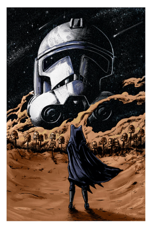 After the Dust Settles Star Wars Art Print Image