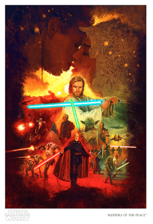 Keepers of the Peace Star Wars Art Print Image