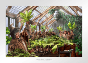 Harry Potter™ Hogwarts Greenhouse™ Harry Potter Art Print Image
