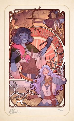 Critical Role 10th Anniversary: Laura Bailey Critical Role Art Print Image