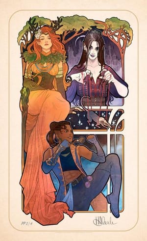 Critical Role 10th Anniversary: Marisha Ray Critical Role Art Print Image