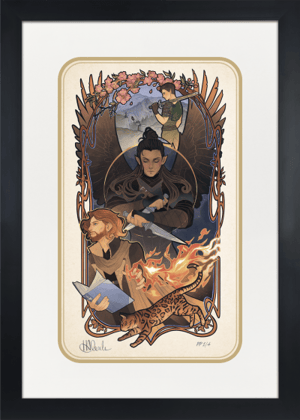 Critical Role 10th Anniversary: Liam O'Brien Critical Role Art Print Image
