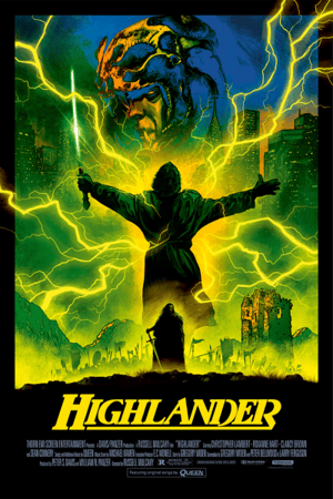 Highlander Variant Highlander Movie Poster Image