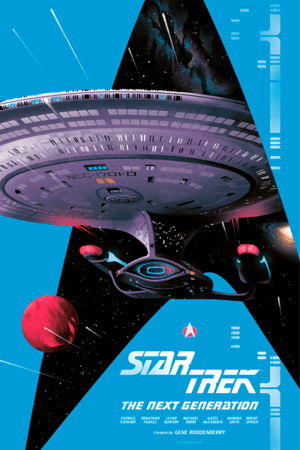 Star Trek: The Next Generation Star Trek Art Print Image