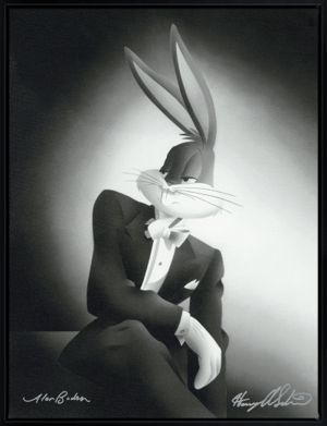 Portrait Series: Bugs Bunny Looney Tunes Art Print Image