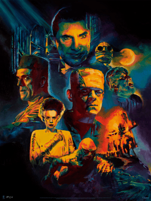 Universal Monsters Universal Monsters Art Print Image
