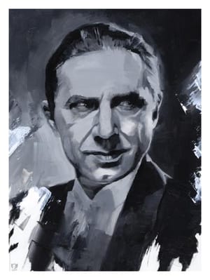 Dracula Universal Monsters Art Print Image