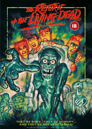 Return of the Living Dead (VHS Variant) Return of the Living Dead Movie Poster Image