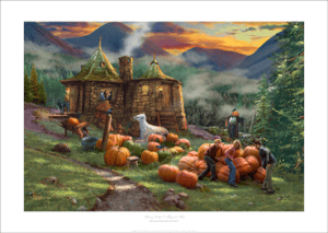 Harry Potter™ Hagrid's Hut Harry Potter Art Print Image