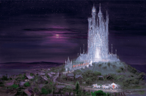 Glass Castle Disney Art Print Image