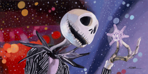 White Things in the Air Disney Art Print Image