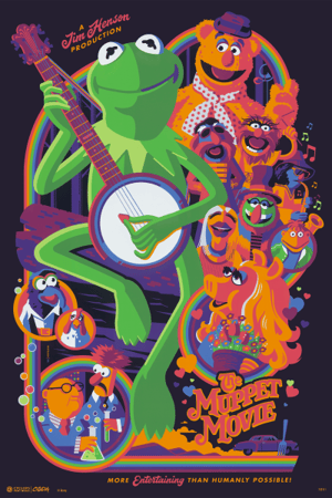 The Muppet Movie Disney Movie Poster Image