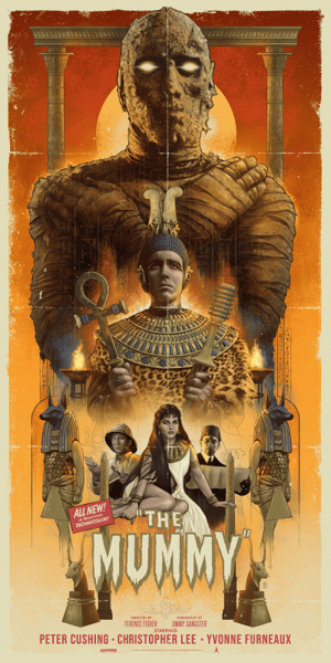 The Mummy Hammer Movie Poster Image