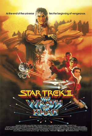 Star Trek II: The Wrath of Khan (One Sheet) Star Trek Movie Poster Image