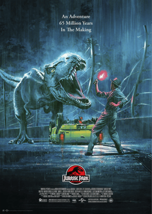 Jurassic Park Jurassic Park Movie Poster Image