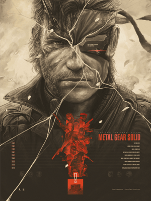 Metal Gear Solid Legacy Metal Gear Solid Art Print Image