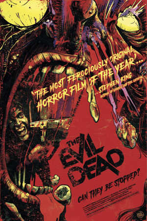 The Evil Dead The Evil Dead Movie Poster Image