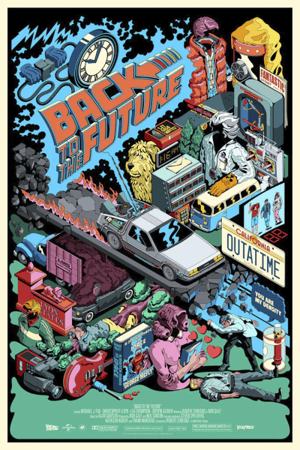 Back to the Future Back to the Future Movie Poster Image