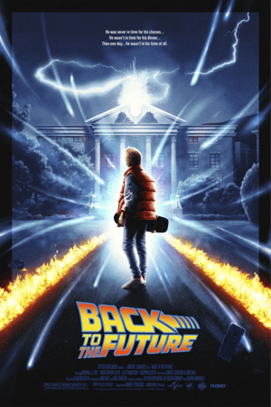 Back to the Future Back to the Future Movie Poster Image