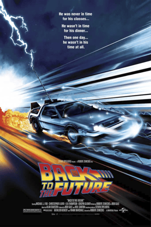Back to the Future Back to the Future Movie Poster Image