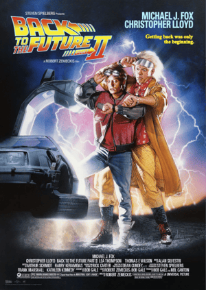 Back to the Future Part II Back to the Future Movie Poster Image