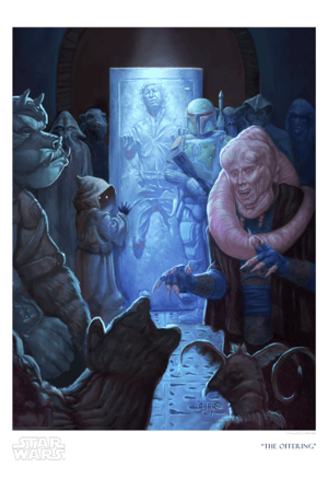 The Offering Star Wars Art Print Image