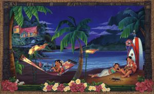 Music in the Air Disney Art Print Image