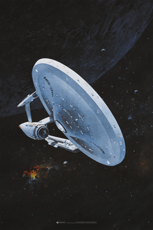 Star Trek: The Motion Picture - 1978 Teaser Variant Star Trek Art Print Image