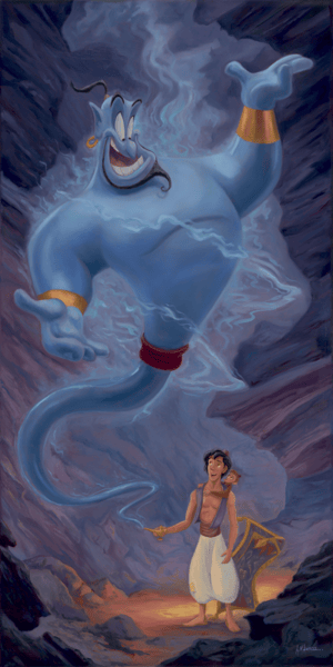 Friend Like Me Disney Art Print Image