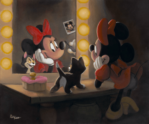 The Cat's Meow Disney Art Print Image