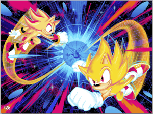 Sonic the Hedgehog: Live and Learn Sonic the Hedgehog Art Print Image