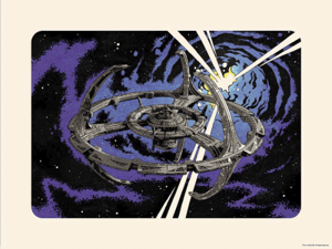 Star Trek: Starfleet Vessels - Deep Space Nine Star Trek Art Print Image
