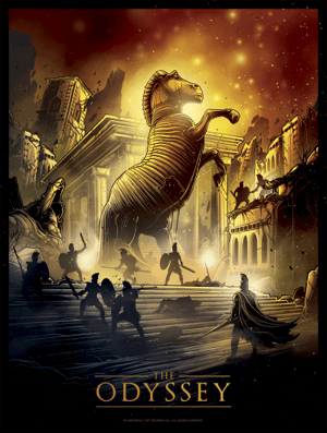 The Odyssey (By Dan Mumford) The Odyssey Movie Poster Image