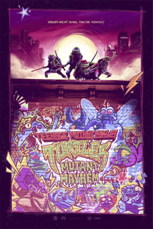Teenage Mutant Ninja Turtles: Mutant Mayhem Teenage Mutant Ninja Turtles Movie Poster Image
