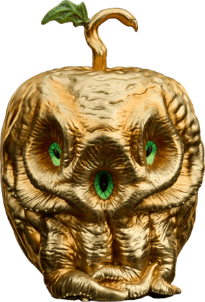 Cthulhu Apple (Gold Variant) Sideshow Originals Replica Image