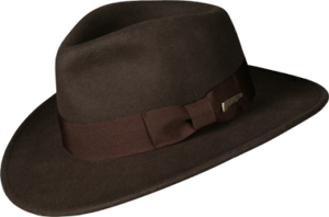 Indiana Jones Fedora - Crushable Wool Indiana Jones Hat Image