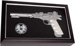 Nick Fury Electronic Needle Gun Marvel Prop Replica Image