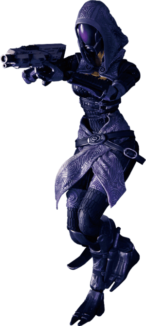 Tali' Zorah Vas Normandy Mass Effect Collectible Figure Image