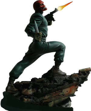 Red Skull: Action  Marvel Statues Image
