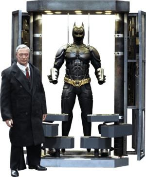 Batman Armory with Alfred Pennyworth DC Comics Sixth Scale Figure Image