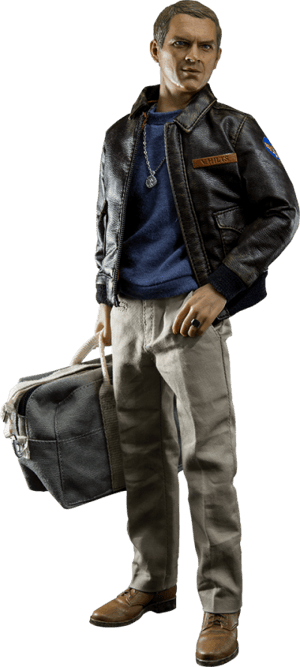 Steve McQueen Capt Virgil Hilts Deluxe Version The Great Escape Sixth Scale Figure Image